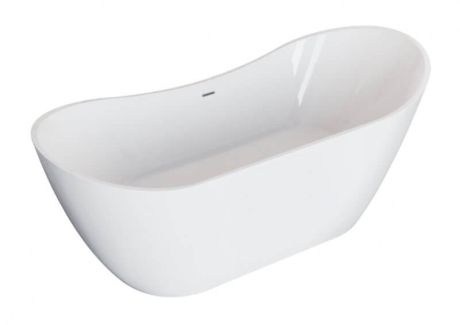 Przejdź do produktu Wanna akrylowa wolnostojąca 180x74x80 cm Abi Polimat 00039 biały połysk