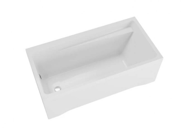 Wanna prostokątna 140x70 cm Elza Polimat 00017 biały
