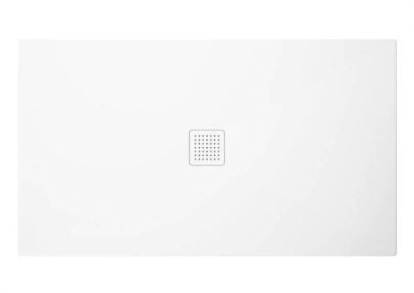 Przejdź do produktu Brodzik prostokątny posadzkowy 160x80 cm Polimat Perfetto 00466 biały mat