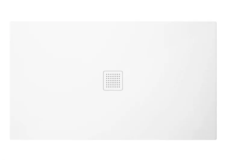Brodzik prostokątny posadzkowy 140x80 cm Polimat Perfetto 00463 biały połysk