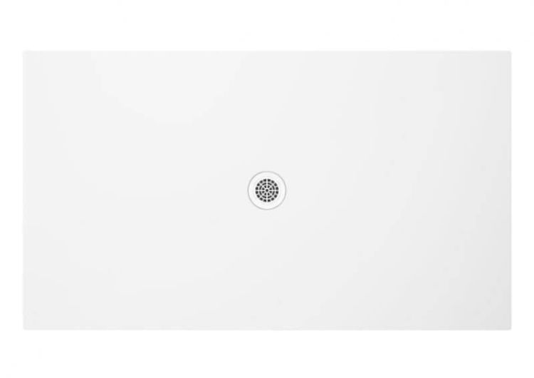 Brodzik prostokątny 120x90 cm Polimat Fresco 00458 biały mat
