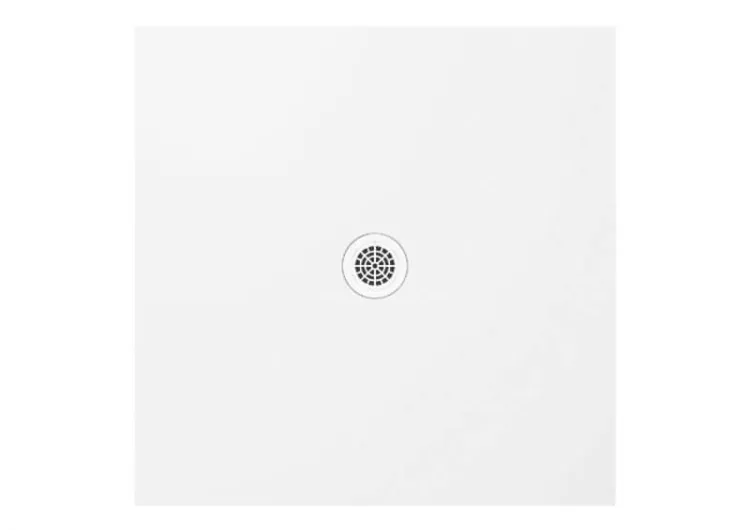 Brodzik kwadratowy 90x90 cm Polimat Fresco 00450 biały mat