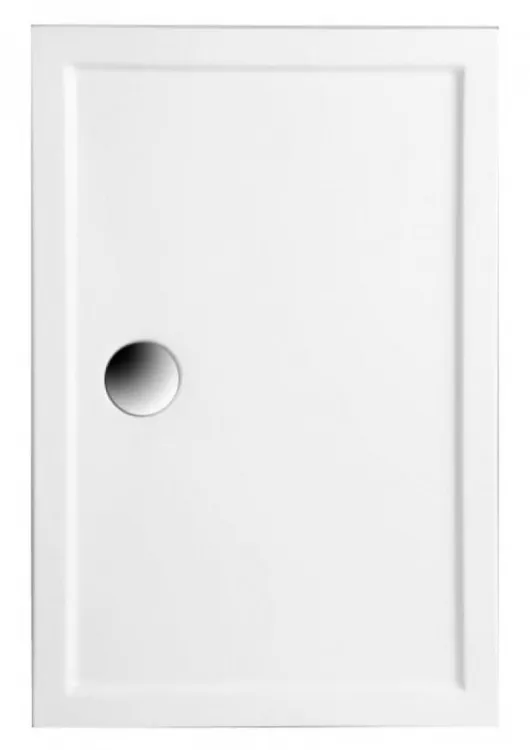 Brodzik prostokątny kompaktowy 120x90 cm Goliat Polimat 00015 biały