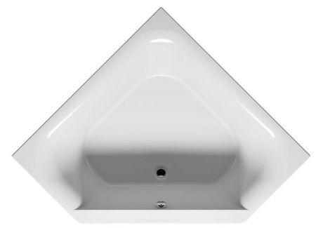Przejdź do produktu Wanna narożna 145x145 cm do zabudowy Riho Austin Plug&Play B005019005 biały połysk