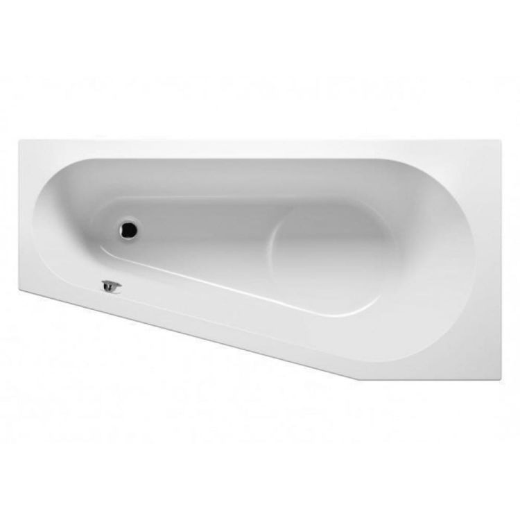 Wanna narożna 150x80 cm Riho Delta Plug&Play B067007005 lewa biały