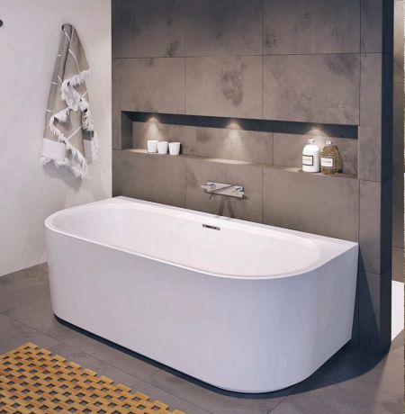Przejdź do produktu Wanna wolnostojąca 180x84 cm Riho Desire biały mat B089001105