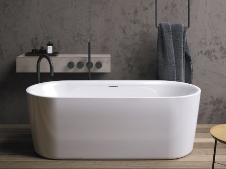 Przejdź do produktu Wanna wolnostojąca 170x76 cm Riho Modesty B090001005 biały połysk