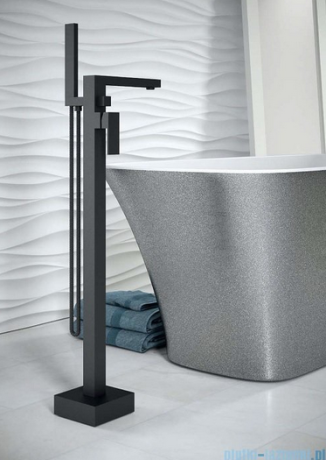 Przejdź do produktu Bateria wannowa wolnostojąca Besco Varium chrom BW-V-CH z zestawem prysznicowym