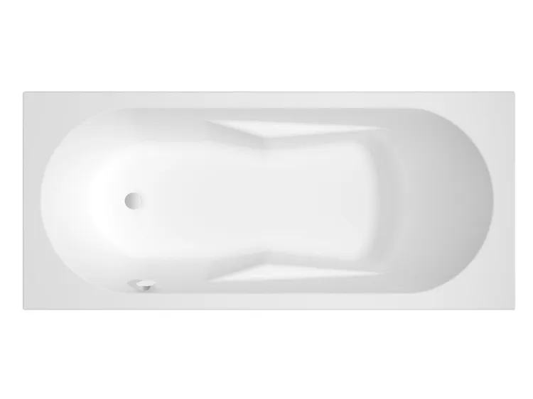 Wanna narożna prostokątna 170x75 cm Riho Lazy B080001005 lewa biały połysk