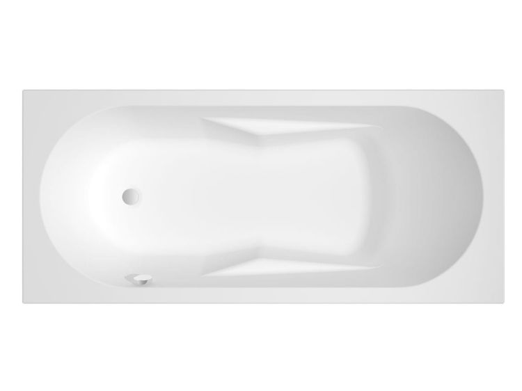 Wanna narożna prostokątna 180x80 cm Riho Lazy B083001005 lewa biały połysk
