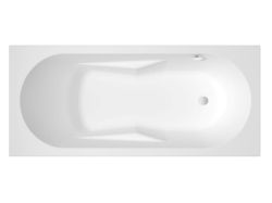 Wanna narożna prostokątna 170x75 cm Riho Lazy Plug&Play B079005005 prawa biały