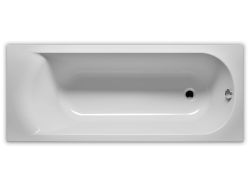Wanna prostokątna 160x70 cm z hydromasażem Air Riho Miami BB60A1GH1003 biały połysk