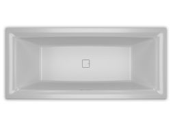 Wanna prostokątna 180x80 cm z hydromasażem Air Riho Still Square BR01A1GH1003 biały połysk