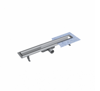Odpływ liniowy niski Besco Virgo Duo 80x6 cm OL-80-VD