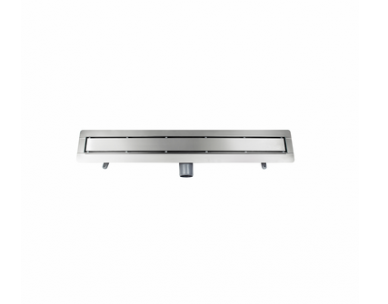 Odpływ liniowy niski Besco Virgo Duo 80x6 cm OL-80-VD