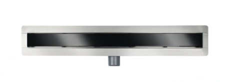 Przejdź do produktu Odpływ liniowy niski Besco Virgo Black 60x6 cm OL-60-VBL