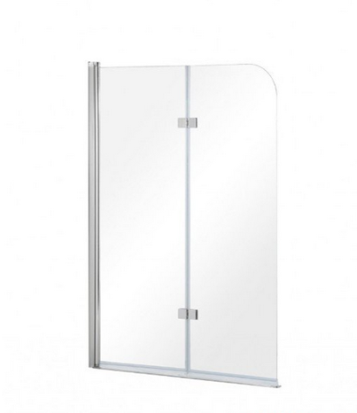 Przejdź do produktu Parawan nawannowy dwuskrzydłowy Besco Avigo 100x145 cm PAV-2S