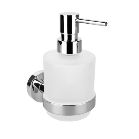 Przejdź do produktu X-ROUND dozownik mydła 200ml, szkło mleczne, chrom