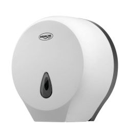 Zasobnik papieru toaletowego 273mm, trzpień 48/73mm, biały