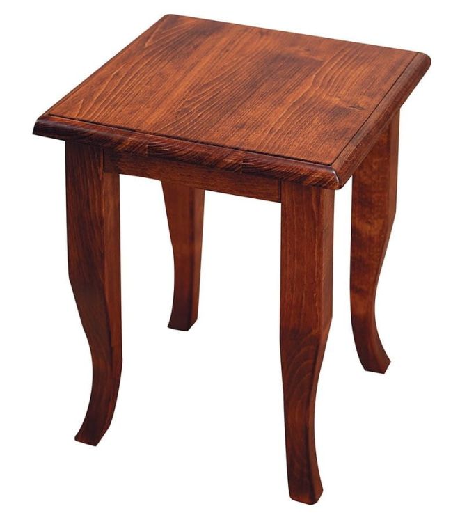 RETRO taboret 33x45x33cm, buk