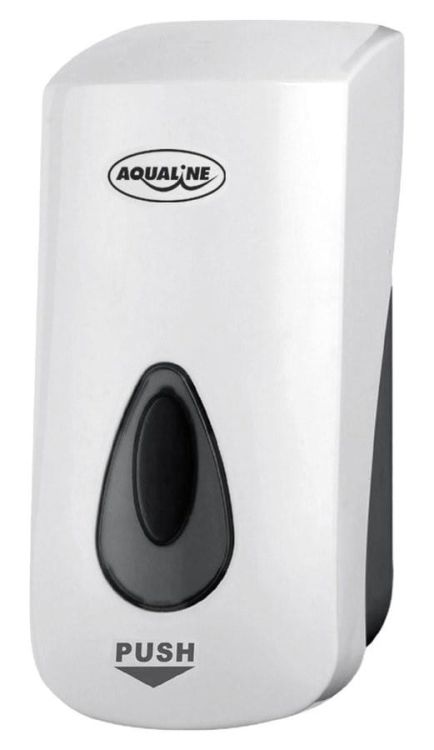 Dozownik płynnego mydła do powieszenia, 1000 ml, biały