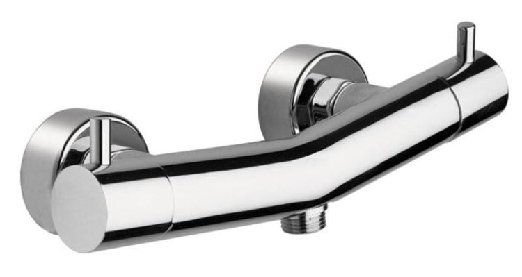 AIRTECH bateria prysznicowa naścienna, chrom
