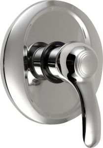 VANITY podtynkowa bateria prysznicowa, 1-funkcyjna, chrom/chrom matowy