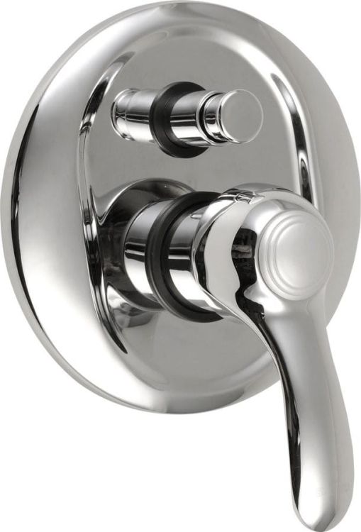 VANITY podtynkowa bateria prysznicowa, 2-funkcyjna, chrom/chrom matowy