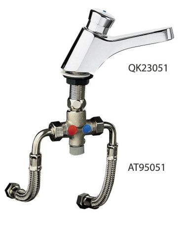 Przejdź do produktu Regulator temperatury wody do zaworów stojących 1/2"