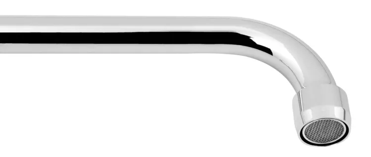 Wylewka w kształcie U, 3/4'x18x278mm, chrom