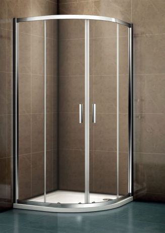 Przejdź do produktu Kabina prysznicowa półokrągła 100x100 cm Riho Hamar R309 G007003120 chrom