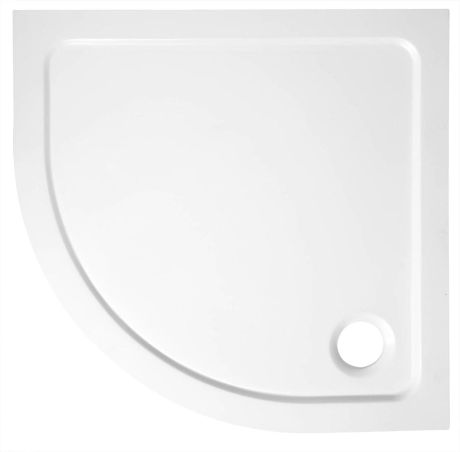 Przejdź do produktu TECMI brodzik prysznicowy kompozytowy, półokrągły 90x90x3cm, R55