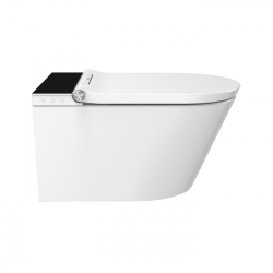 Elektroniczna miska WC z funkcją bidetu, wisząca Major&Maker Deluxe B Biało-Czarny