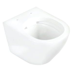 Miska WC wisząca 37x48,5 cm z deską WC Kerra Delos biały połysk