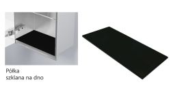 Szkło na dnie półki - za dopłatą