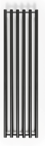 Grzejnik łazienkowy 42x95 cm PMH Rosendal inne dostępne kolory R1A/6 antracyt