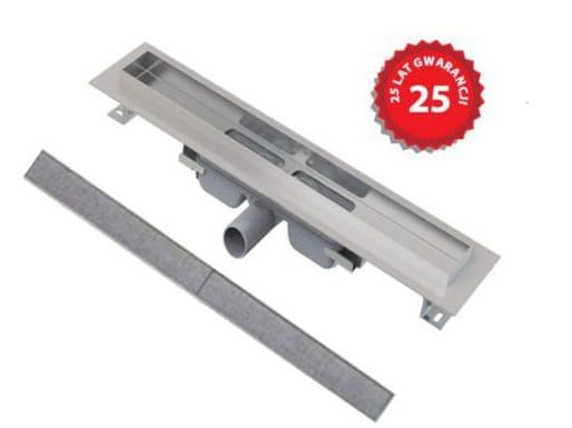 Odpływ liniowy niski APZ106 60 cm do wypełnienia kaflem F 550 