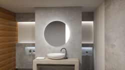 Lustro okrągłe 70 cm z oświetleniem LED MCJ Luna