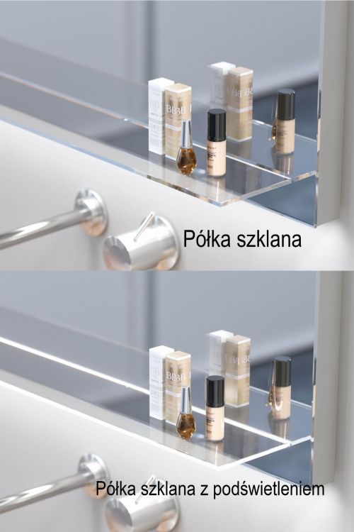 Dodatki - półka z/bez oświetlenia - skontaktuj się z nami