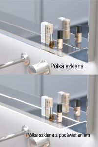 Dodatki - półka z/bez oświetlenia - skontaktuj się z nami