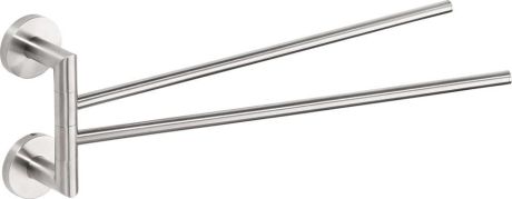 Przejdź do produktu X-STEEL obrotowy wieszak na ręczniki podwójny 370mm, stal nierdzewna mat