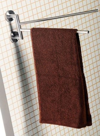 Przejdź do produktu X-STEEL obrotowy wieszak na ręczniki podwójny 370mm, stal nierdzewna mat