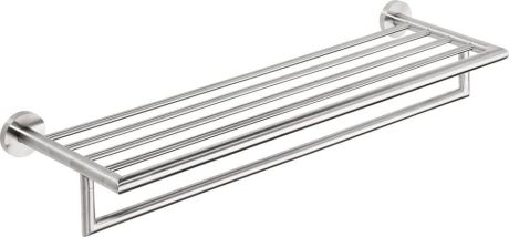 Przejdź do produktu X-STEEL półka na ręczniki z relongiem, stal nierdzewna mat