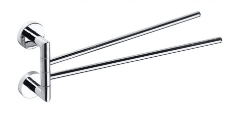Przejdź do produktu X-ROUND obrotowy wieszak na ręczniki podwójny 380mm, chrom
