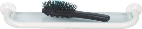 Przejdź do produktu WHITE LINE półeczka ze szkłem 40cm, biała