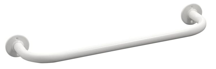 Poręcz stała 40cm, biała