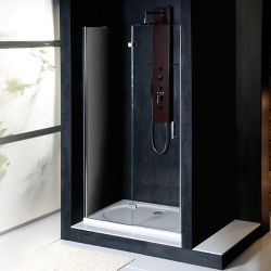 VITRA LINE drzwi wnękowe 800mm, lewe, szkło czyste
