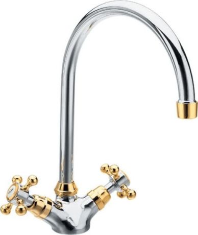 Przejdź do produktu ANTEA bateria kuchenna, wysokość 275mm, chrom/złoto