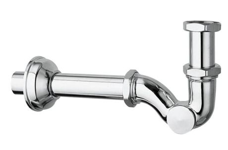 Przejdź do produktu Syfon bidetowy 5/4", odpływ 32mm, chrom