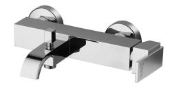 TRIUMPH bateria wannowa ścienna, chrom